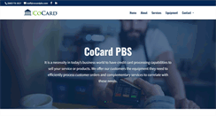 Desktop Screenshot of cocardpbs.com
